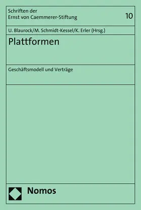 Blaurock / Schmidt-Kessel / Erler | Plattformen | Buch | 978-3-8487-5057-3 | sack.de