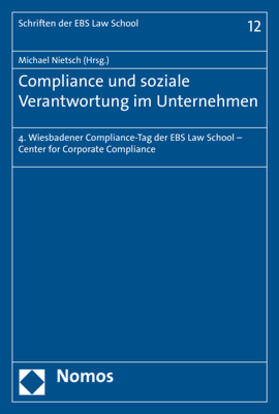Nietsch | Compliance und soziale Verantwortung im Unternehmen | Buch | 978-3-8487-5066-5 | sack.de