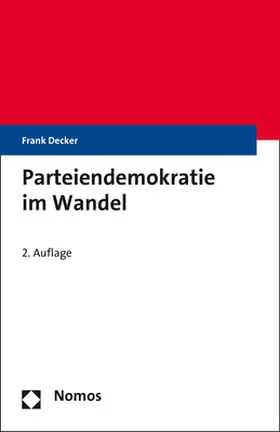 Decker | Parteiendemokratie im Wandel | Buch | 978-3-8487-5087-0 | www.sack.de