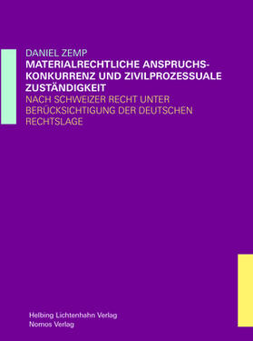 Zemp | Zemp, D: Materiellrechtliche Anspruchskonkurrenz und zivilpr | Buch | 978-3-8487-5112-9 | sack.de