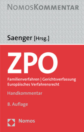 Saenger | ZPO | Medienkombination | 978-3-8487-5166-2 | sack.de