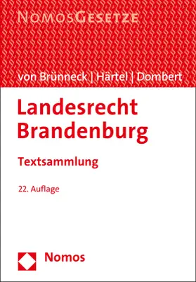 von Brünneck / Härtel / Dombert | Landesrecht Brandenburg | Buch | 978-3-8487-5215-7 | www.sack.de