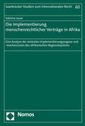 Lauer |  Lauer, S: Implementierung menschenrechtlicher Verträge in Af | Buch |  Sack Fachmedien