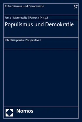 Jesse / Mannewitz / Panreck |  Populismus und Demokratie | Buch |  Sack Fachmedien