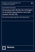 Pieronczyk |  Pieronczyk, A: Die prozessualen Rechte des Verfolgten im Aus | Buch |  Sack Fachmedien