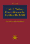 Schmahl |  United Nations Convention on the Rights of the Child | Buch |  Sack Fachmedien