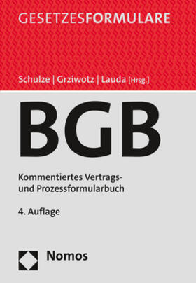 Schulze / Grziwotz / Lauda | Bürgerliches Gesetzbuch | Medienkombination | 978-3-8487-5343-7 | sack.de
