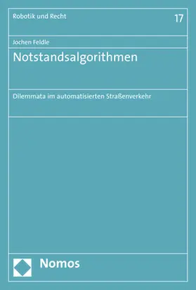 Feldle |  Notstandsalgorithmen | Buch |  Sack Fachmedien