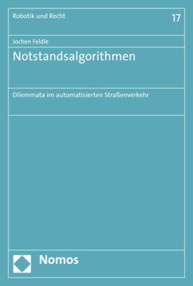 Feldle | Feldle, J: Notstandsalgorithmen | Buch | 978-3-8487-5359-8 | sack.de