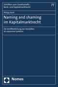 Koch |  Naming and shaming im Kapitalmarktrecht | Buch |  Sack Fachmedien