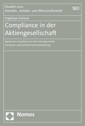 Schraud |  Schraud, A: Compliance in der Aktiengesellschaft | Buch |  Sack Fachmedien