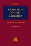 Hasselblatt |  Community Design Regulation | Buch |  Sack Fachmedien