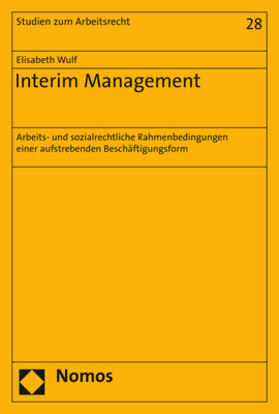 Wulf | Wulf, E: Interim Management | Buch | 978-3-8487-5478-6 | sack.de