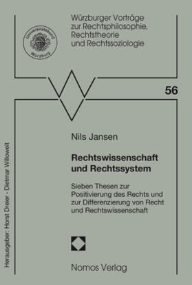 Jansen | Rechtswissenschaft und Rechtssystem | Buch | 978-3-8487-5497-7 | sack.de