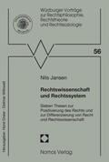 Jansen |  Rechtswissenschaft und Rechtssystem | Buch |  Sack Fachmedien