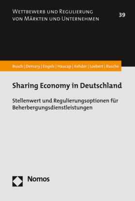 Busch / Demary / Engels | Sharing Economy in Deutschland | Buch | 978-3-8487-5505-9 | sack.de