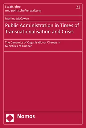 McCowan | Public Administration in Times of Transnationalisation and Crisis | Buch | 978-3-8487-5559-2 | www.sack.de