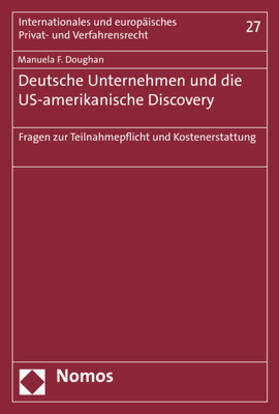 Doughan | Deutsche Unternehmen und die US-amerikanische Discovery | Buch | 978-3-8487-5591-2 | sack.de