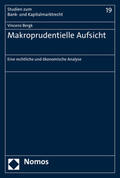 Bergk |  Bergk, V: Makroprudentielle Aufsicht | Buch |  Sack Fachmedien