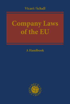 Vicari / Schall |  Company Laws of the EU | Buch |  Sack Fachmedien