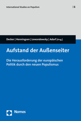 Decker / Henningsen / Lewandowsky | Aufstand der Außenseiter | Buch | 978-3-8487-5624-7 | sack.de