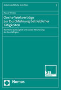 Winkler |  Winkler, P: Onsite-Werkverträge zur Durchführung betrieblich | Buch |  Sack Fachmedien