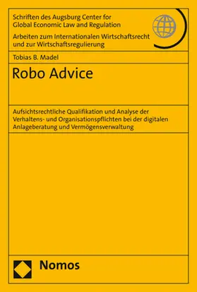 Madel |  Robo Advice | Buch |  Sack Fachmedien