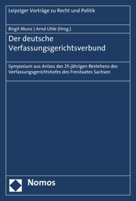 Munz / Uhle |  Der deutsche Verfassungsgerichtsverbund | Buch |  Sack Fachmedien
