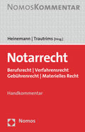 Heinemann / Trautrims  |  Notarrecht | Buch |  Sack Fachmedien