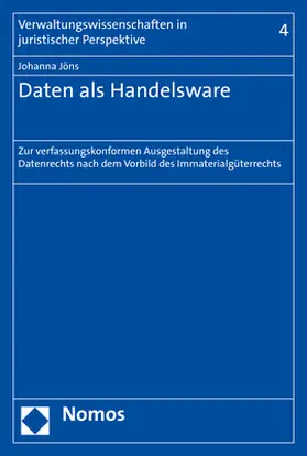 Jöns |  Daten als Handelsware | Buch |  Sack Fachmedien