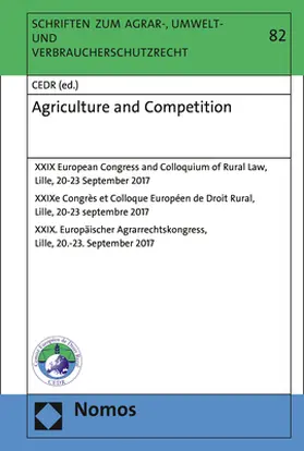 CEDR / Norer |  Agriculture and Competition | Buch |  Sack Fachmedien