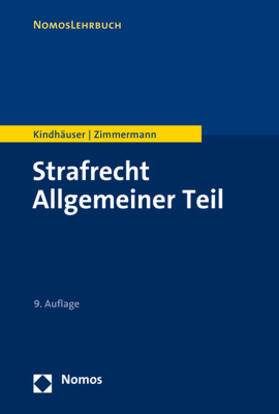 Kindhäuser / Zimmermann | Kindhäuser, U: Strafrecht Allgemeiner Teil | Buch | 978-3-8487-5840-1 | sack.de