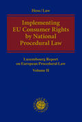 Hess / Law |  Impediments of National Procedural Law to the Free Movement of Judgments | Buch |  Sack Fachmedien