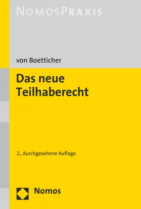 von Boetticher |  Das neue Teilhaberecht | Buch |  Sack Fachmedien