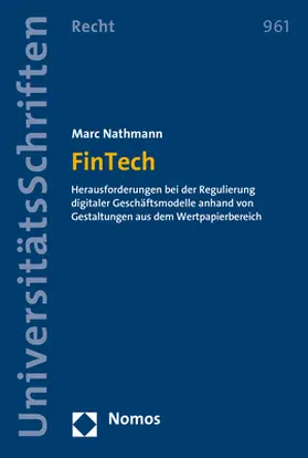 Nathmann |  FinTech | Buch |  Sack Fachmedien