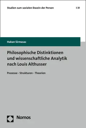 Sirmasac | Philosophische Distinktionen und wissenschaftliche Analytik nach Louis Althusser | Buch | 978-3-8487-5903-3 | www.sack.de
