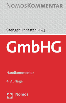 Saenger / Inhester | GmbHG | Buch | 978-3-8487-5926-2 | sack.de