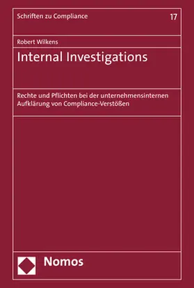 Wilkens | Internal Investigations | Buch | 978-3-8487-5929-3 | sack.de