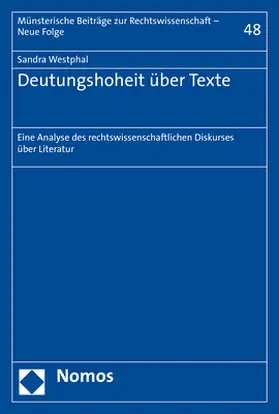 Westphal |  Deutungshoheit über Texte | Buch |  Sack Fachmedien