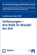 Donath / Bretthauer / Dickel-Görig |  Verfassungen - ihre Rolle im Wandel der Zeit | Buch |  Sack Fachmedien