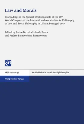 Ferreira Leite de Paula / Santacoloma Santacoloma |  Law and Morals | Buch |  Sack Fachmedien