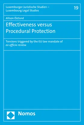 Östlund | Effectiveness versus Procedural Protection | Buch | 978-3-8487-6004-6 | sack.de