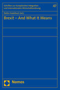Kadelbach |  Brexit - And What It Means | Buch |  Sack Fachmedien