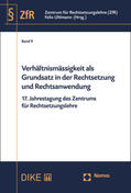 Uhlmann |  Verhältnismässigkeit als Grundsatz in der Rechtsetzung und Rechtsanwendung | Buch |  Sack Fachmedien