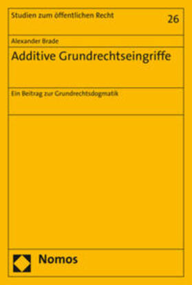 Brade | Additive Grundrechtseingriffe | Buch | 978-3-8487-6047-3 | sack.de