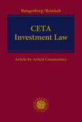 Bungenberg / Reinisch |  CETA Investment Law | Buch |  Sack Fachmedien