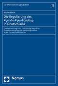 Eberle |  Die Regulierung des Peer-to-Peer-Lending in Deutschland | Buch |  Sack Fachmedien