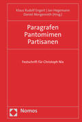 Engert / Hegemann / Morgenroth |  Paragrafen Pantomimen Partisanen | Buch |  Sack Fachmedien