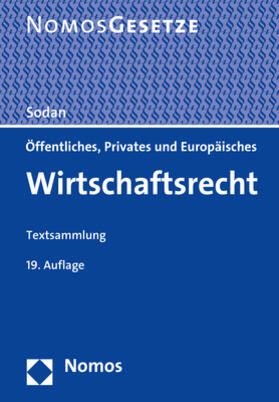 Sodan | Öffentliches, Privates und Europäisches Wirtschaftsrecht | Buch | 978-3-8487-6169-2 | sack.de