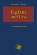 Caldarola / Schrey |  Caldarola, M: Big Data and Law | Buch |  Sack Fachmedien